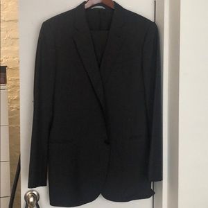 Armani Collezioni Pinstripe Men’s Suit (gray) 44L